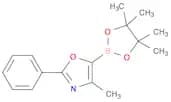 4-Methyl-2-phenyl-5-(4,4,5,5-tetramethyl-1,3,2-dioxaborolan-2-yl)oxazole