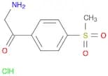 2-Amino-1-[4-(methylsulfonyl)phenyl]-1-ethanone hydrochloride