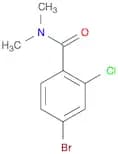 4-Bromo-2-chloro-N,N-dimethylbenzamide