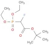Acetic acid, (diethoxyphosphinyl)fluoro-, 1,1-dimethylethyl ester