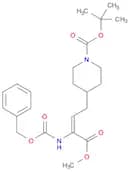 1-N-Boc-4-(3-Cbz-amino-3-methoxycarbonylallyl)piperidine