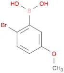 2-Bromo-5-methoxybenzene boronic acid