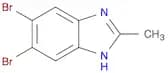 1H-Benzimidazole, 5,6-dibromo-2-methyl-