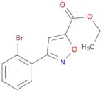 Ethyl 3-(2-bromophenyl)isoxazole-5-carboxylate