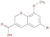 6-Bromo-8-methoxy-2H-chromene-3-carboxylic acid