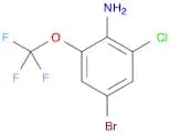4-Bromo-2-chloro-6-(trifluoromethoxy)aniline