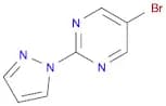 5-Bromo-2-pyrazol-1-yl-pyrimidine