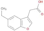 2-(5-Ethylbenzofuran-3-yl)acetic acid