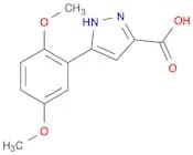 5-(2,5-Dimethoxyphenyl)-1H-pyrazole-3-carboxylic acid