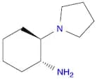 Cyclohexanamine, 2-(1-pyrrolidinyl)-, (1R,2R)-