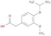 Benzeneacetic acid, 3-methoxy-4-(1-methylethoxy)-
