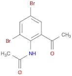 Acetamide, N-(2-acetyl-4,6-dibromophenyl)-