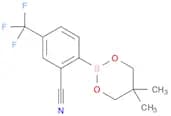 2-Cyano-4-trifluoromethylphenylboronic acid neopentyl glycol ester