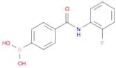 N-2-Fluorophenyl 4-boronobenzamide
