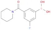 (3-Fluoro-5-(piperidine-1-carbonyl)phenyl)boronic acid