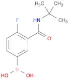 (3-(tert-Butylcarbamoyl)-4-fluorophenyl)boronic acid