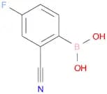 (2-Cyano-4-fluorophenyl);boronic acid
