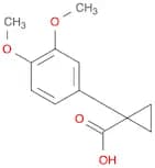 1-(3,4-dimethoxyphenyl)cyclopropanecarboxylic acid