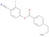 4-Cyano-3-fluorophenyl-4-propylbenzoate