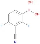 Boronic acid, B-​(3-​cyano-​2,​4-​difluorophenyl)​-