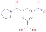 3-Nitro-5-(pyrrolidine-1-carbonyl)phenylboronic acid