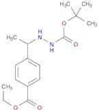 tert-Butyl 2-(1-(4-(ethoxycarbonyl)phenyl)ethyl)hydrazinecarboxylate