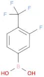 3-FLUORO-4-TRIFLUOROMETHYL-PHENYLBORONIC ACID
