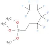 Trimethoxy(3,3,4,4,5,5,6,6,6-nonafluorohexyl)silane