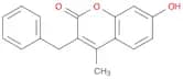 2H-1-Benzopyran-2-one,7-hydroxy-4-methyl-3-(phenylmethyl)-