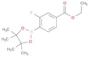 4-Ethoxycarbonyl-2-fluorophenylboronic acid, pinacol ester