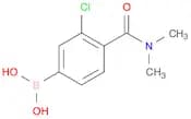(3-Chloro-4-(dimethylcarbamoyl)phenyl)boronic acid