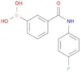 (3-((4-FLUOROPHENYL)CARBAMOYL)PHENYL)BORONIC ACID
