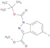 1-tert-Butyl 3-methyl 5-iodo-1H-indazole-1,3-dicarboxylate