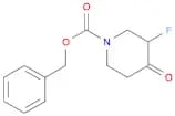 Benzyl 3-fluoro-4-oxopiperidine-1-carboxylate
