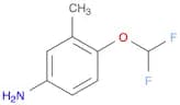 Benzenamine, 4-(difluoromethoxy)-3-methyl-