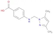 4-{[(3,5-dimethyl-1H-pyrazol-1-yl)methyl]amino}benzoic acid