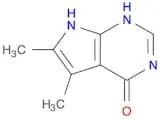 5,6-Dimethyl-1H-pyrrolo[2,3-d]pyrimidin-4(7H)-one