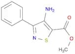 Methyl 4-amino-3-phenylisothiazole-5-carboxylate