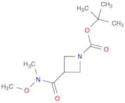 tert-butyl 3-(methoxy(methyl)carbamoyl)azetidine-1-carboxylate