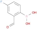 (4-Fluoro-2-formylphenyl)boronic acid