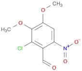 Benzaldehyde,2-chloro-3,4-dimethoxy-6-nitro-