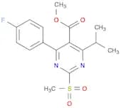 Methyl 4-(4-fluorophenyl)-6-isopropyl-2-(methylsulfonyl)pyrimidine-5-carboxylate