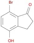 7-Bromo-4-hydroxy-2,3-dihydro-1H-inden-1-one