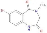 7-bromo-4-methyl-2,3,4,5-tetrahydro-1H-1,4-benzodiazepine-2,5-dione