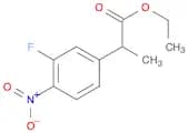 Ethyl 2-(3-fluoro-4-nitrophenyl)propionate