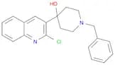 4-Piperidinol, 4-(2-chloro-3-quinolinyl)-1-(phenylmethyl)-