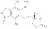 (S)-7-Hydroxy-5-methoxy-4-methyl-6-(2-(2-methyl-5-oxotetrahydrofuran-2-yl)ethyl)isobenzofuran-1(3H…