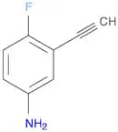 Benzenamine, 3-​ethynyl-​4-​fluoro-