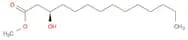 Tetradecanoic acid, 3-hydroxy-, methyl ester, (R)-