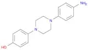 1-(4-Aminophenyl)-4-(4-hydroxyphenyl)piperazine